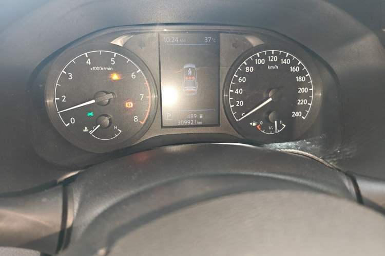 Used Nissan Teana 2020 2.0L XL Comfort Edition Odometer Close Up