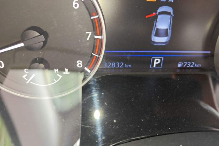 Used Nissan Teana 2020 2.0L XL Upper SmartDrive Version Odometer Close Up