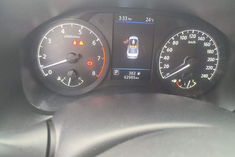 Used Nissan Teana 2020 Revised Version 2.0L XL Comfort Edition Odometer Close Up