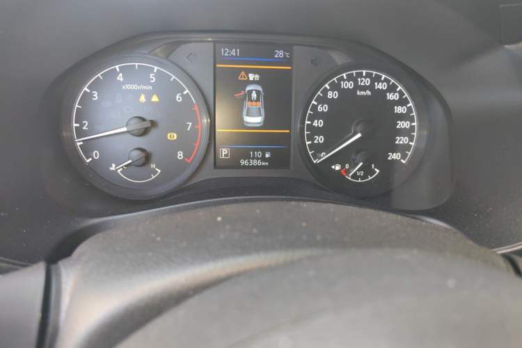 Used Nissan Teana 2020 2.0L XL Comfort Edition Odometer Close Up