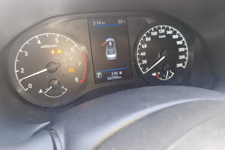 Used Nissan Teana 2020 Revised Version 2.0L XL Comfort Edition Odometer Close Up