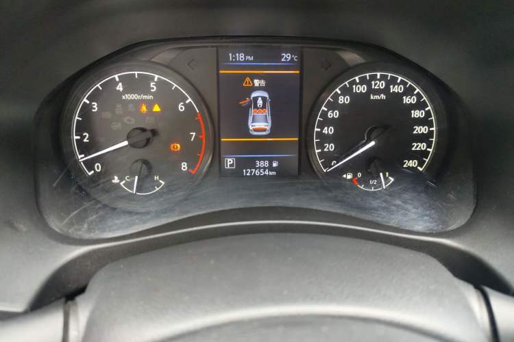Used Nissan Teana 2020 2.0L XL Comfort Edition Odometer Close Up
