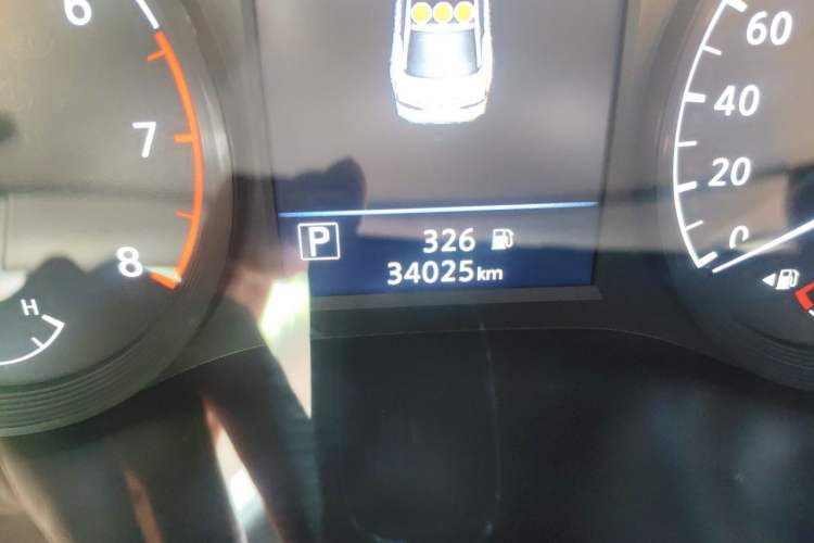 Used Nissan Teana 2020 Revised Version 2.0L XL Upper Smart Drive Edition Odometer Close Up