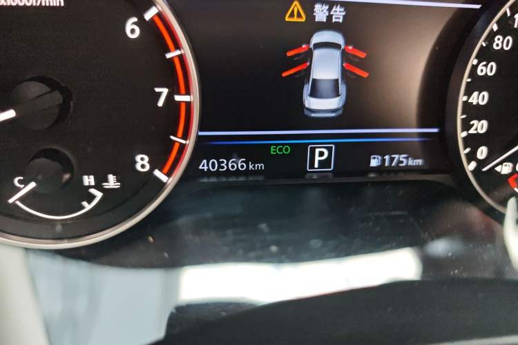 Used Nissan Teana 2020 2.0T XL Upper AD1 Smart Navigation Edition Odometer Close Up