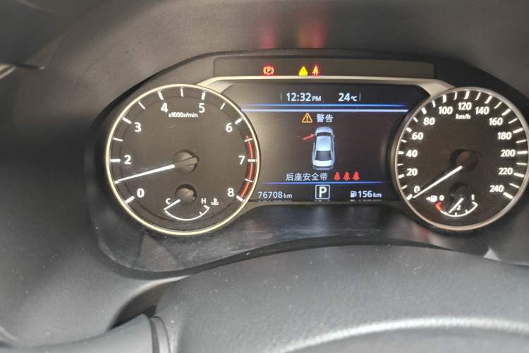 Used Nissan Teana 2020 2.0L XL Upper SmartDrive Version Odometer Close Up