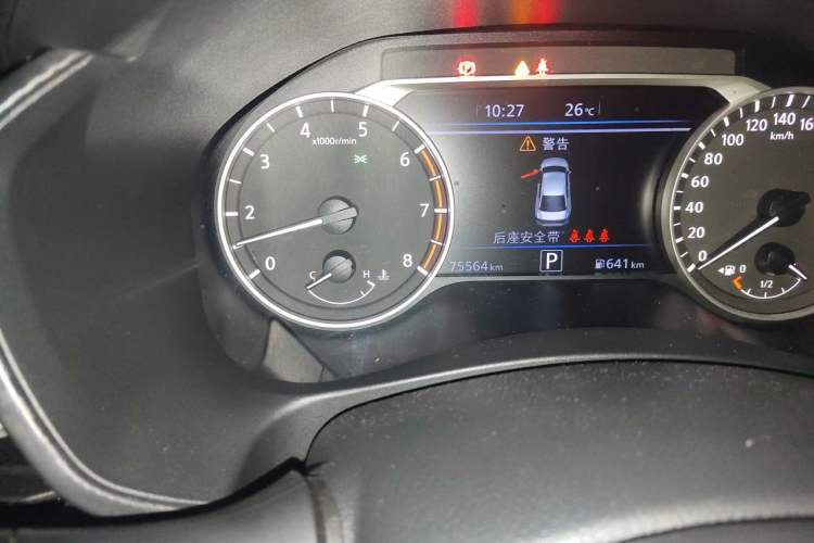 Used Nissan Teana 2020 Revised Version 2.0T XL Upper AD1 Smart Navigation Edition Odometer Close Up