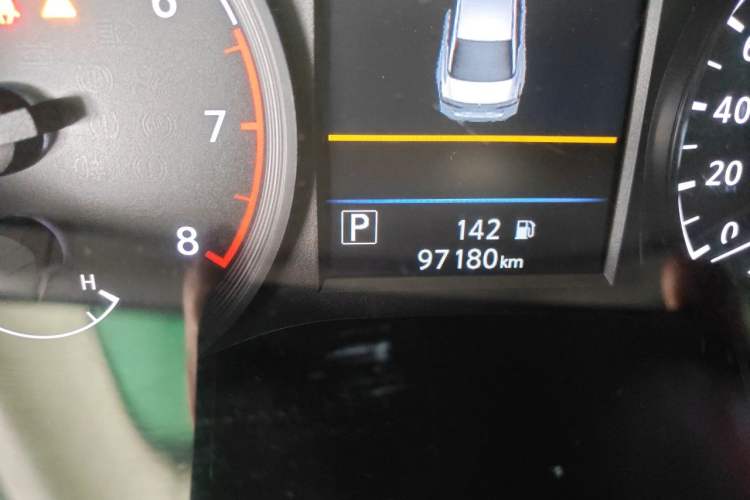 Used Nissan Teana 2020 Revised Version 2.0L XL Comfort Edition Odometer Close Up