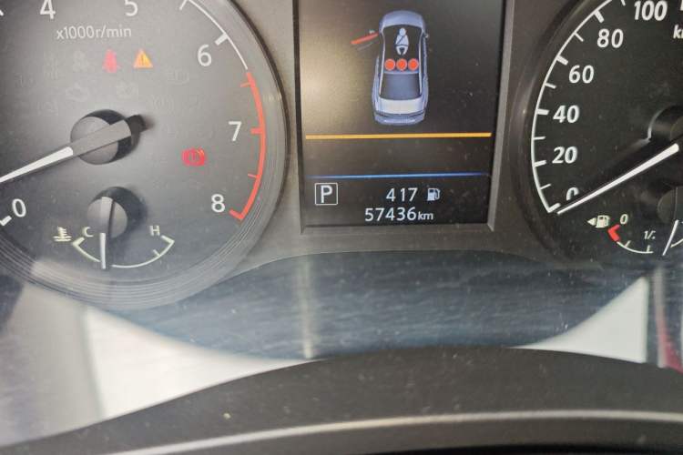 Used Nissan Teana 2020 Revised Version 2.0L XL Comfort Edition Odometer Close Up