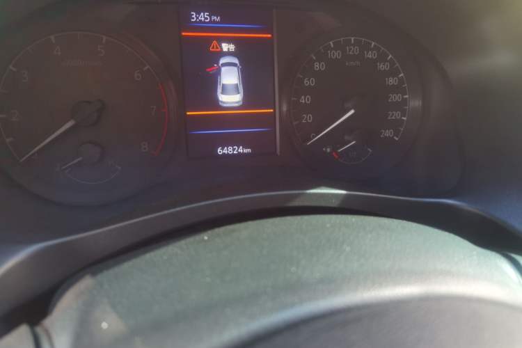 Used Nissan Teana 2020 2.0L XL Comfort Edition Odometer Close Up