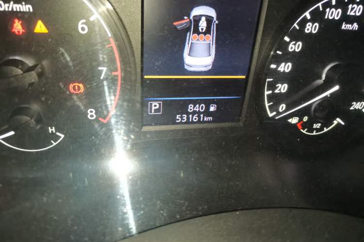 Used Nissan Teana 2020 Revised Version 2.0L XL Comfort Edition Odometer Close Up