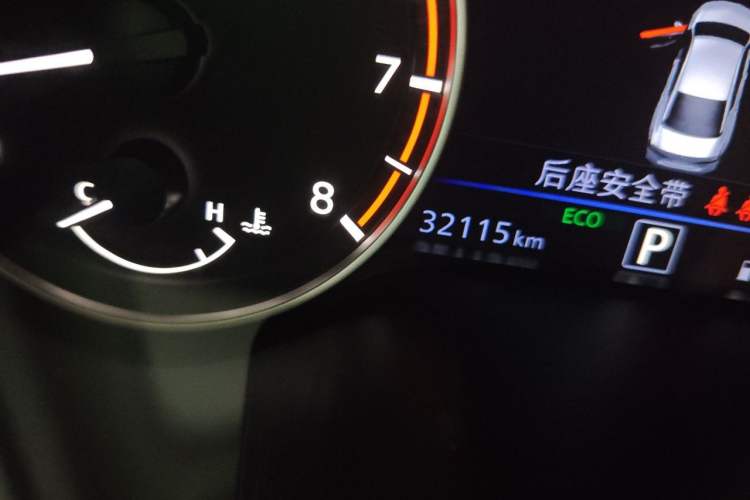 Used Nissan Teana 2020 2.0T XL Upper AD1 Smart Navigation Edition Odometer Close Up