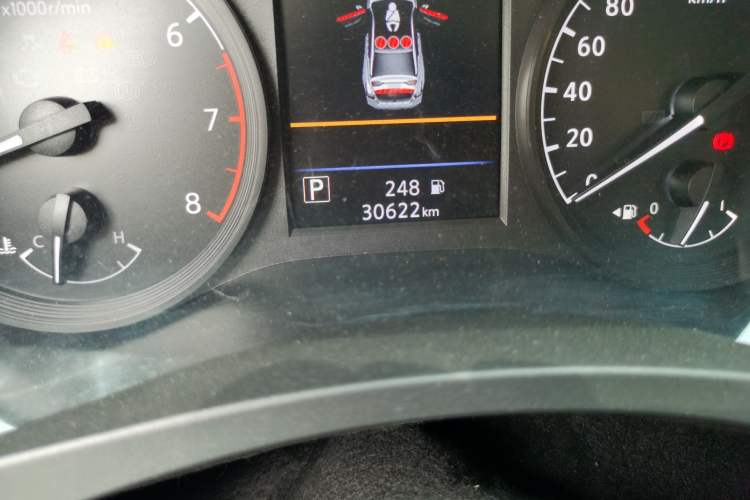 Used Nissan Teana 2020 Revised Version 2.0L XL Upper Smart Drive Edition Odometer Close Up
