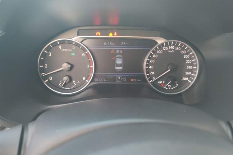 Used Nissan Teana 2020 2.0T XL Upper AD1 Smart Navigation Edition Odometer Close Up