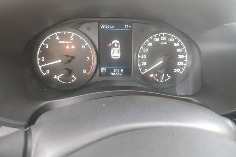 Used Nissan Teana 2020 2.0L XL Comfort Edition Odometer Close Up