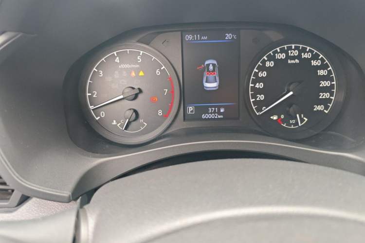 Used Nissan Teana 2020 Revised Version 2.0L XL Comfort Edition Odometer Close Up