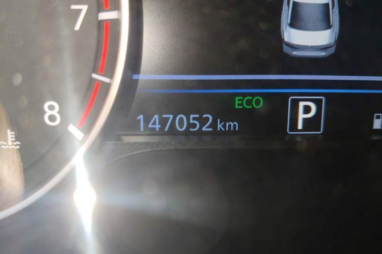 Used Nissan Teana 2021 2.0T XL Upper AD1 Smart Navigation Edition Odometer Close Up