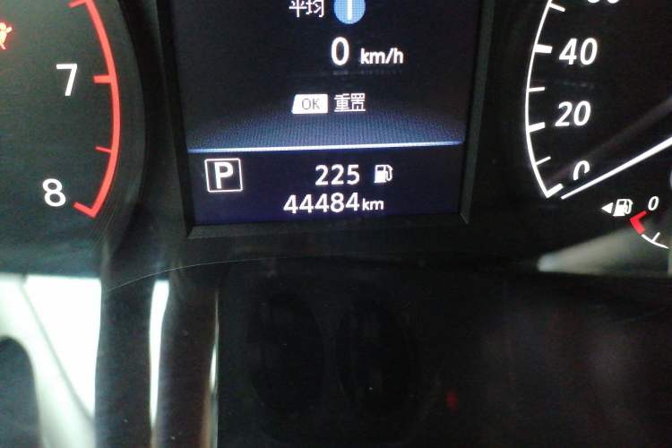 Used Nissan Teana 2021 2.0L XL Comfort Edition Odometer Close Up