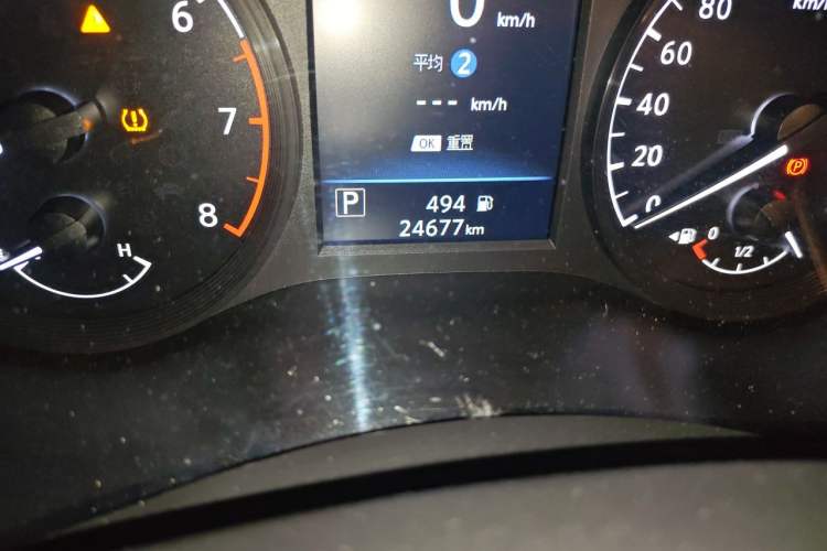 Used Nissan Teana 2021 2.0L XL Comfort Edition Odometer Close Up