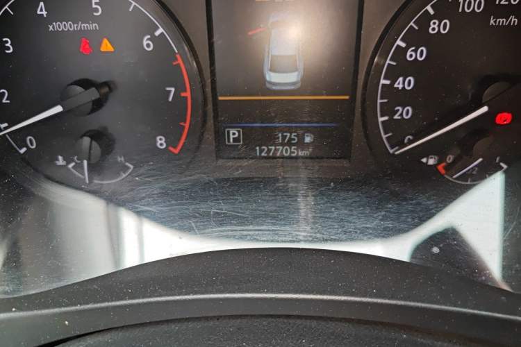 Used Nissan Teana 2021 2.0L XL Comfort Edition Odometer Close Up
