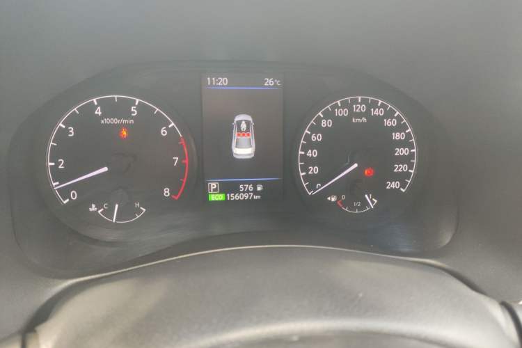 Used Nissan Teana 2021 2.0L XL Comfort Edition Odometer Close Up