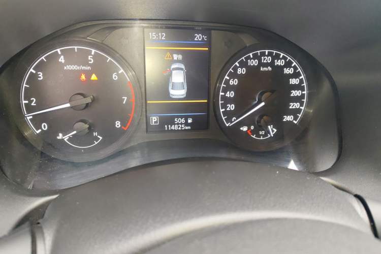 Used Nissan Teana 2021 2.0L XL Comfort Edition Odometer Close Up