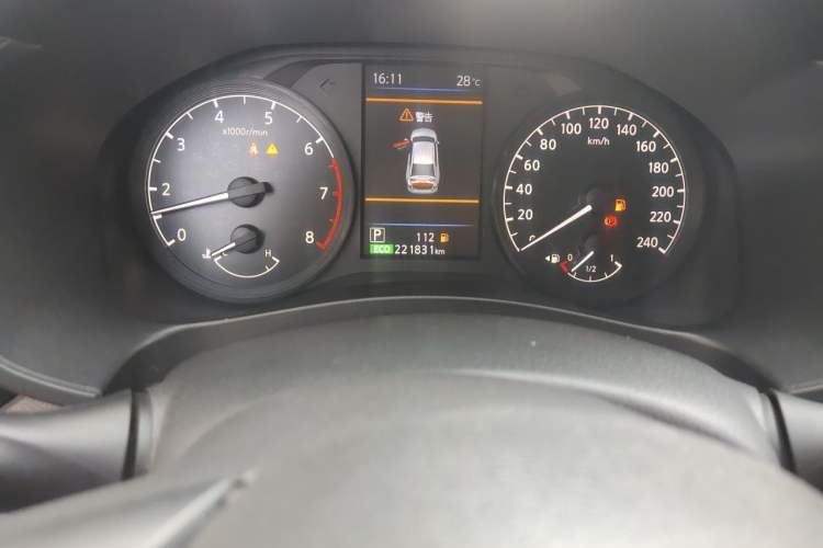 Used Nissan Teana 2021 2.0L XL Comfort Edition Odometer Close Up