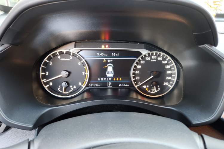 Used Nissan Teana 2021 2.0L XL Upper AD1 Smart Drive & Navigation Edition Odometer Close Up