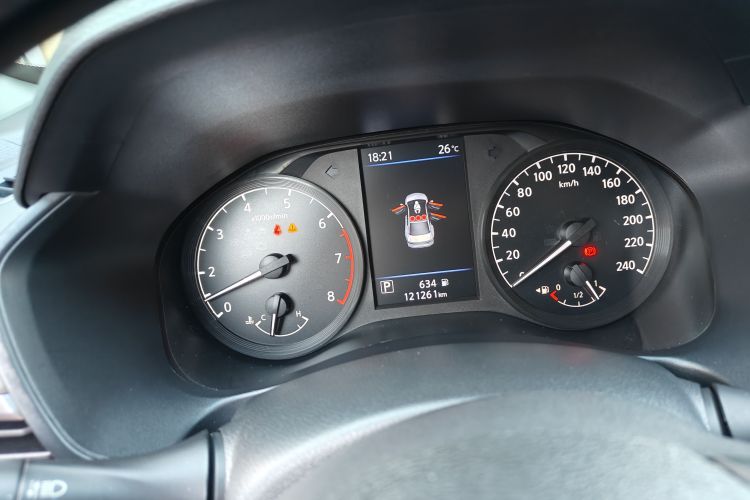 Used Nissan Teana 2021 2.0L XL Comfort Edition Odometer Close Up