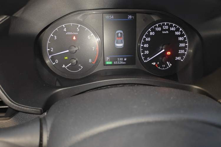 Used Nissan Teana 2021 2.0L XL Comfort Edition Odometer Close Up
