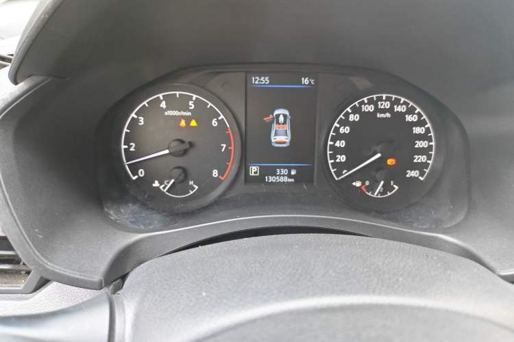 Used Nissan Teana 2021 2.0L XL Comfort Edition Odometer Close Up