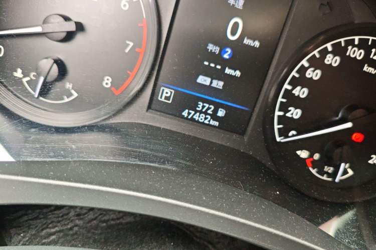 Used Nissan Teana 2021 2.0L XL Comfort Edition Odometer Close Up
