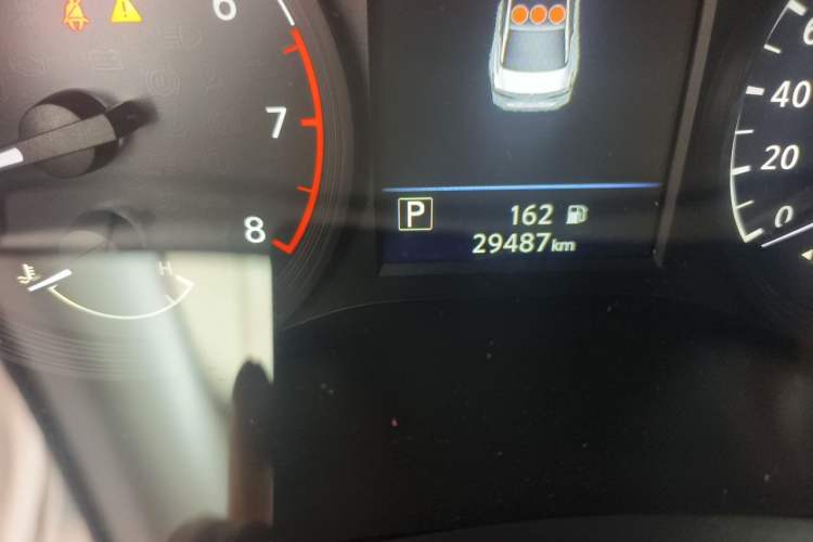 Used Nissan Teana 2021 2.0L XL Comfort Edition Odometer Close Up