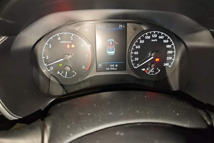 Used Nissan Teana 2021 2.0L XL Comfort Edition Odometer Close Up