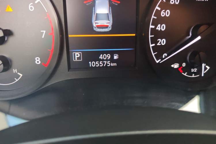 Used Nissan Teana 2021 2.0L XL Comfort Edition Odometer Close Up