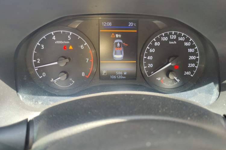 Used Nissan Teana 2021 2.0L XL Comfort Edition Odometer Close Up