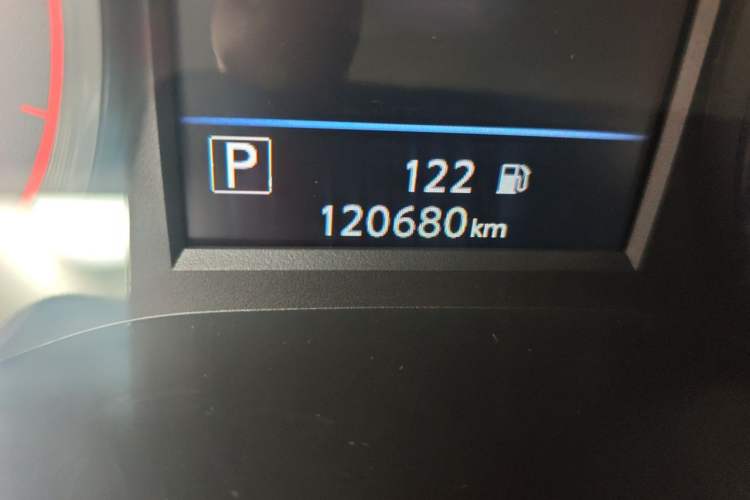 Used Nissan Teana 2021 2.0L XE Fashion Edition Odometer Close Up