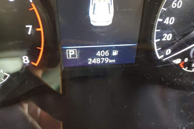 Used Nissan Teana 2021 2.0L XL Comfort Edition Odometer Close Up