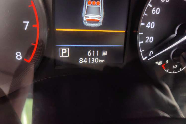 Used Nissan Teana 2021 2.0L XL Comfort Edition Odometer Close Up