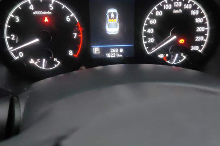 Used Nissan Teana 2021 2.0L XL Comfort Edition Odometer Close Up