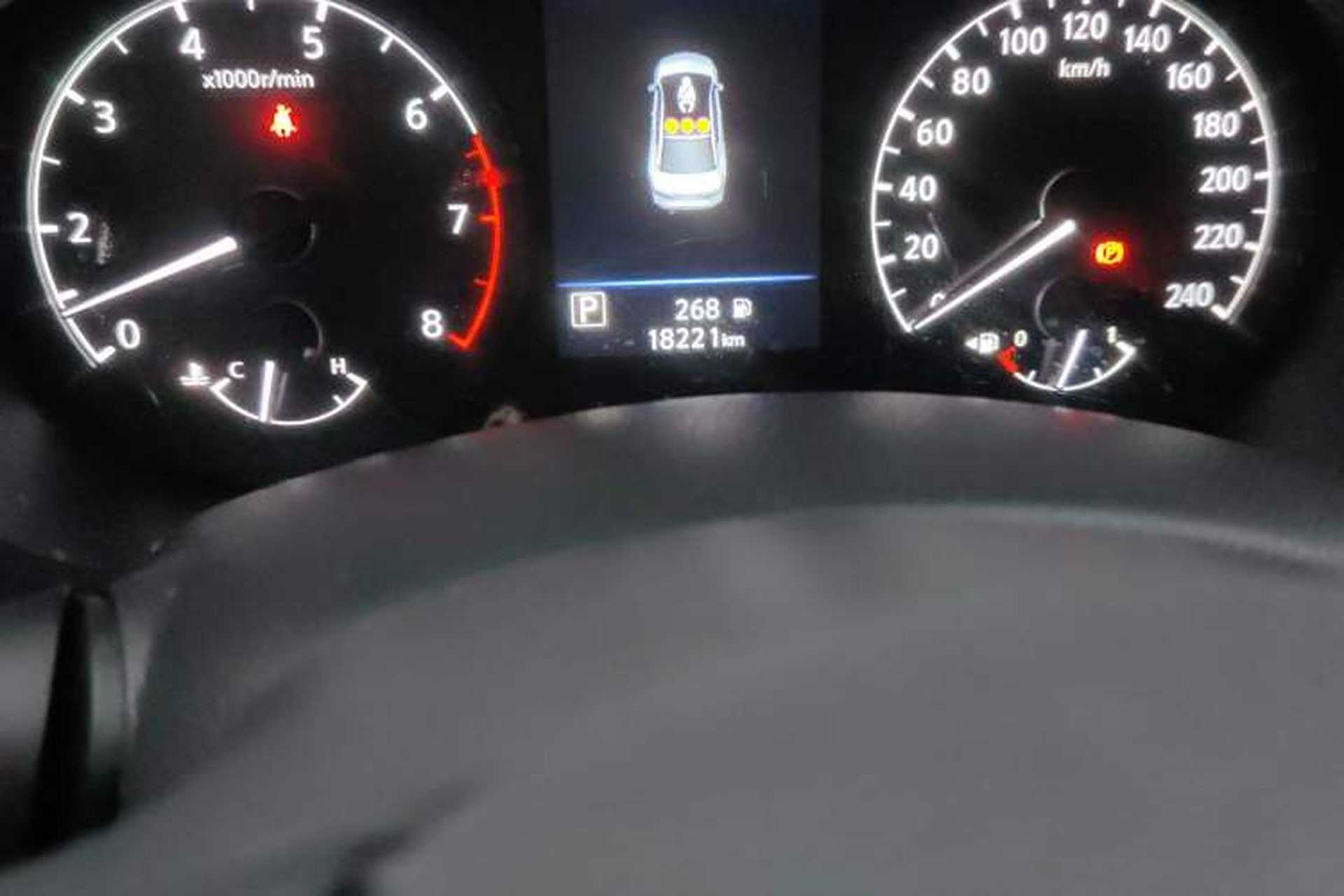 Used Nissan Teana 2021 2.0L XL Comfort Edition Odometer Close Up
