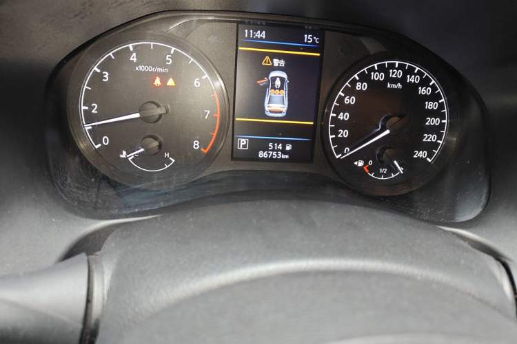 Used Nissan Teana 2021 2.0L XL Comfort Edition Odometer Close Up