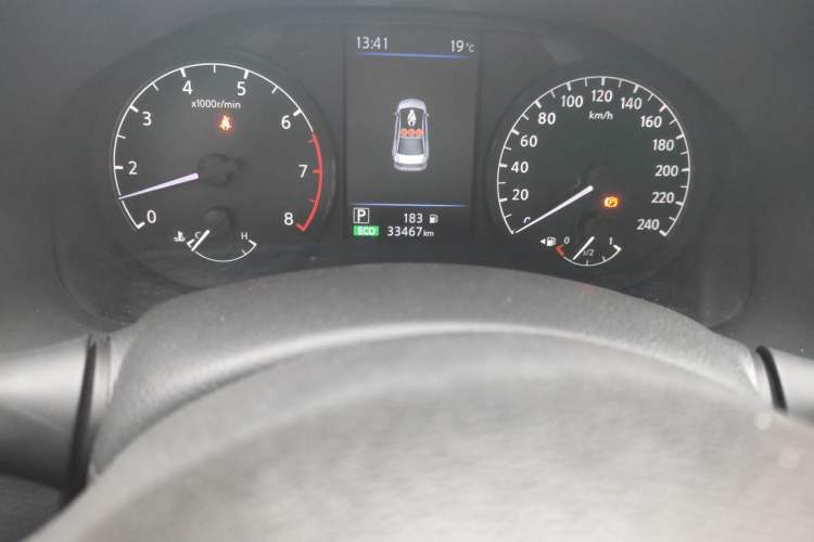 Used Nissan Teana 2021 2.0L XL Comfort Edition Odometer Close Up