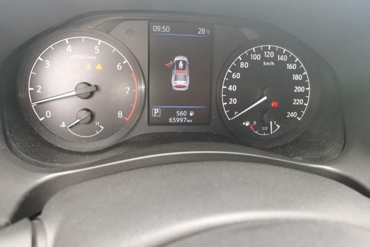 Used Nissan Teana 2021 2.0L XL Comfort Edition Odometer Close Up
