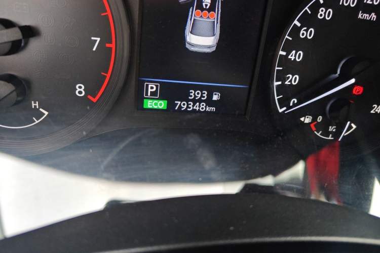 Used Nissan Teana 2021 2.0T XL Smart Upgrade Edition Odometer Close Up