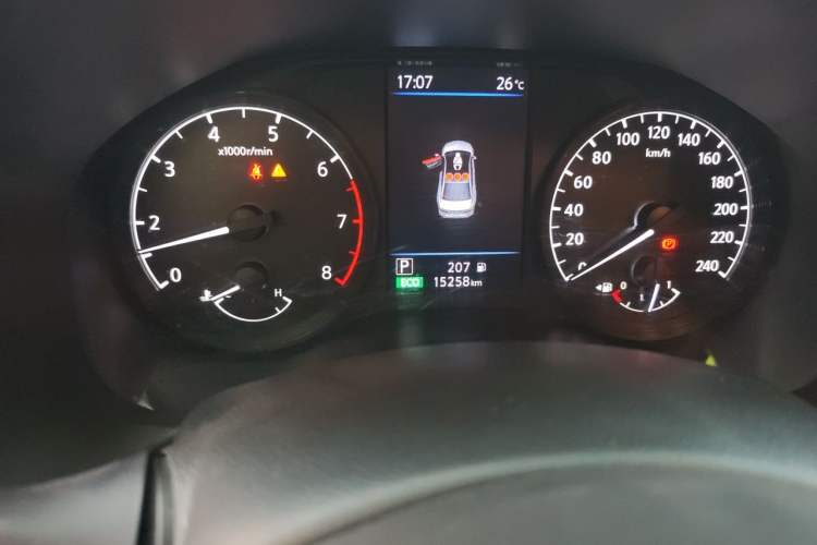 Used Nissan Teana 2021 2.0L XL Comfort Edition Odometer Close Up