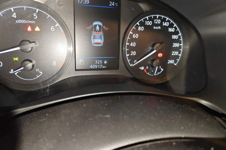 Used Nissan Teana 2021 2.0L XL Comfort Edition Odometer Close Up