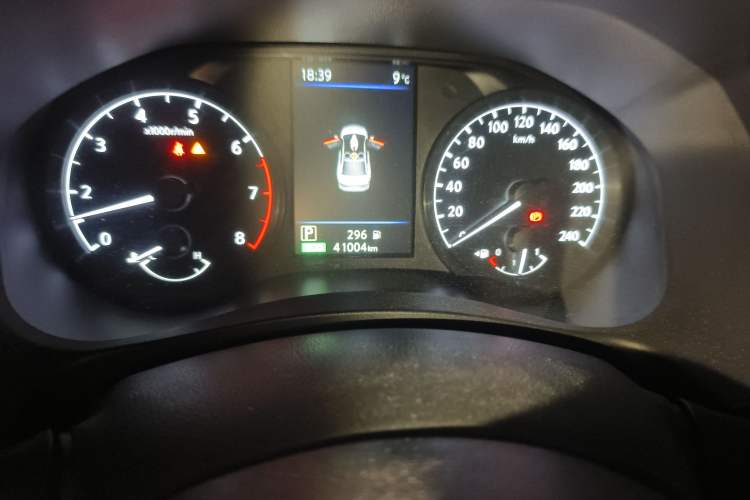 Used Nissan Teana 2021 2.0L XL Comfort Edition Odometer Close Up