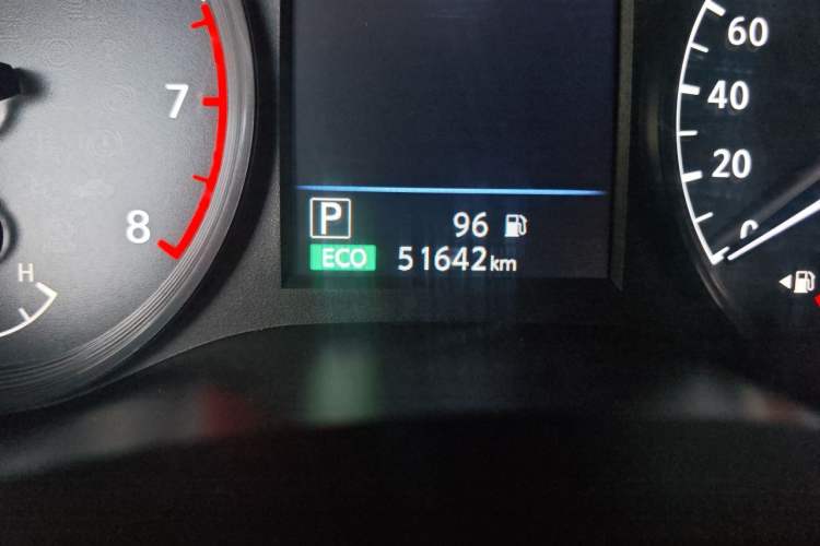 Used Nissan Teana 2021 2.0L XL Comfort Edition Odometer Close Up