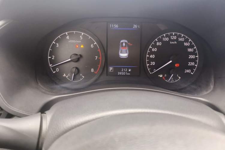 Used Nissan Teana 2021 2.0L XL Comfort Edition Odometer Close Up