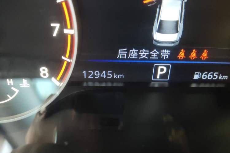 Used Nissan Teana 2021 2.0L XL Upper AD1 Smart Drive & Navigation Edition Odometer Close Up